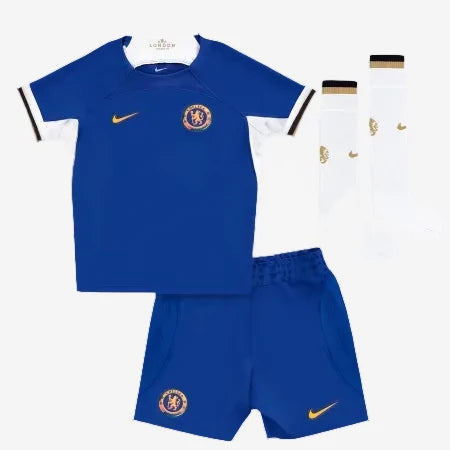 Football suit for children Chelsea home season 2023/24 