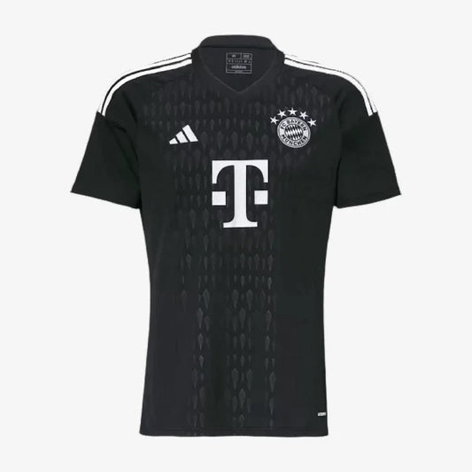 Bayern Munich goalkeeper shirt black color 23/24 