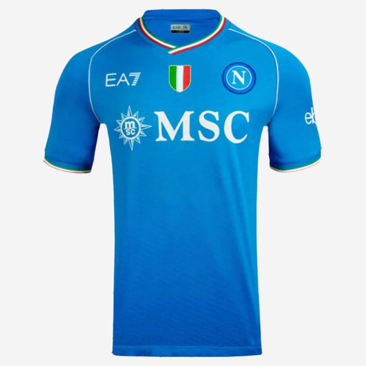 Napoli home football shirt for the 2023/24 season 